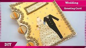 Text it, email it, or write it on a card, but don't miss congratulating them with wedding congratulations. 16 Diy Wedding Greeting Cards Youtube