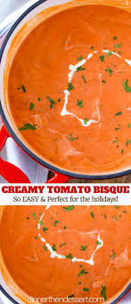 Tomato Bisque Is Super Silky Smooth Version Of The Classic Tomato Soup We All Love With A Finishing Touch Of Heav Bisque Soup Recipes Bisque Soup Tomato Bisque