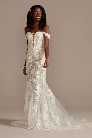 You may also want to check out katie may. Lace Mermaid Fishtail Wedding Dresses David S Bridal