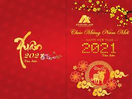 Đón năm mới an khang thịnh vượng. 15 Máº«u Thiá»‡p Chuc Má»«ng NÄƒm Má»›i Táº¿t 2021 Tan Sá»­u Cho Cong Ty