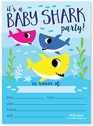 Free printable diploma of graduation, that can be given to students that have completed a particular course of study. 12 Interesting Baby Shark Birthday Invitations Kitty Baby Love