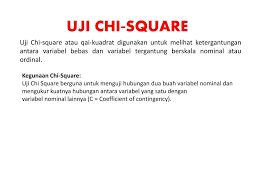 Ppt Uji Chi Square Powerpoint Presentation Free Download Id 1893825