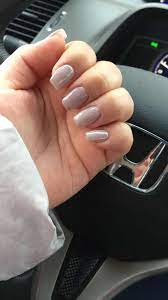Light Grey Coffin Nails Nails Acrylic Nails Coffin Coffin Nails Designs
