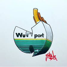 Wu Tang Clan Meets Newports Parody Art Art Parody Wu Tang Tattoo Hip Hop Art