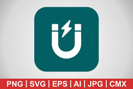 Download Vector Magnet Icon Graphic By Iyikon Creative Fabrica PSD Mockup Templates