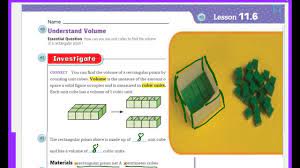 Multiplication, division, fractions, and logic games that boost fifth grade math skills. Go Math 5th Grade Lesson 11 6 Understand Volume Youtube