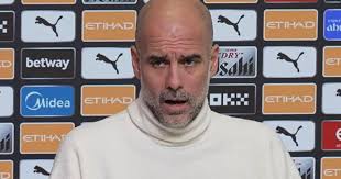 Pep Guardiola hits out at Sky Sports in awkward press conference