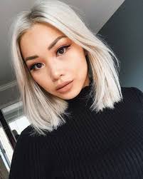 Blonde hairstyles the woman's hair is especially important. Makeup Style Beauty Blonde Asian Hair Short Hairstyles For Thick Hair Thick Hair Styles
