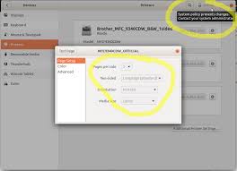 When this setting is enabled, the printer menus are locked and prevents unauthorized users to access and modify the settings for these menus. Permissions Ubuntu 18 04 Gnome Settings How To Fix System Policy Prevents Changes Contact Your System Administrator On 2nd User Which Is Already An Admin Ask Ubuntu
