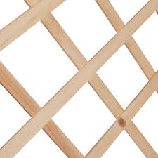 Treillis Croisillon Bois Naturel Cloture Bordure Et Brise Vue Amenagement De Jardin Jardin Et Plein Air Gifi