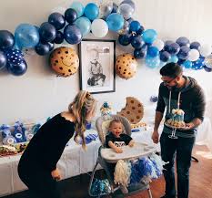 One of my favorite birthday parties i had for my kiddos was jesiah's very 1st birthday. A Cookie Monster First Birthday For Saxon Finn