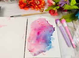 These watercolor painting ideas are perfect for beginner, intermediate or advanced artists looking for inspiration. Watercolor Background Painting Pink Spark Studio
