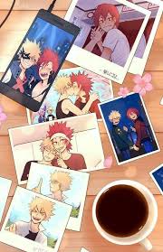 My Hero Academia Random Shit Coffee Shop Au Kiribaku In 2020 My Hero Kirishima Eijirou Boku No Hero Academia