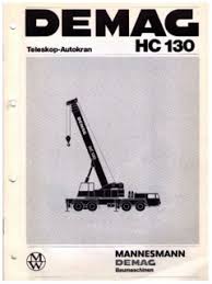 Demag Hc 130 Specifications Cranemarket