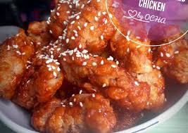 Minggu berikutnya langsung saya coba dirumah. Resep Ayam Pedas Manis Korea Yangnyeom Tongdak Oleh Aisya Ayu Cookpad