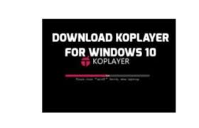 Koplayer is a freeware android emulator that runs directly from your pc desktop. Koplayer Download For Pc Koplayer For Windows 10 8 7