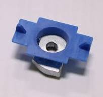 High Quality Solar Panel Mounting Carbon Steel Clamp Nut with Blue Plastic