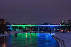 See more ideas about minneapolis, minnesota, twin cities. St Anthony Falls Bridge Color Kinetics