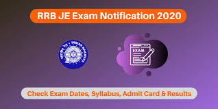 Application process, exam dates, salary of railway ntpc exam. Rrb Je Exam Date 2020 Notification Syllabus Admit Card And Results