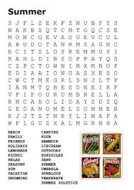 Print theses swimming worksheets to help students learn terms related to this healthy and competitive pool sport. Summer Word Search Teaching Resources