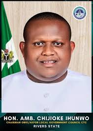 OBIO-AKPOR CHAIRMAN APPOINTS TWENTY SEVEN (27) SPECIAL ADVISERS The  Caretaker Chairman of Obio-Akpor local government area of Rivers State,  Ambassador Chijioke Ihunwo has approved the appointment of twenty seven  (27) Special Advisers.