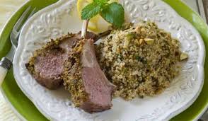 Www.goodto.com has lots of quick and easy food recipes like these lamb koftas with minted couscous. Pistachio Mint Crusted Rack Of Lamb American Pistachio Growers