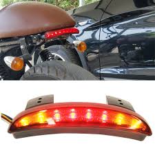 Led Turn Signals 12v Brake Tail Light For Motorcyle Bobber Cafe Racer Clubman Ebay