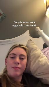 One Hand Cracking Egg