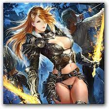 Amazon.com: CHENYUAN Sexy Female Warrior with Big Breasts Women Art Oil  Painting, Canvas Wall Art Abstract Seascape Painting Modern Home Art for  Living Room, Bedroom, Kitchen Can Be Hung08x08inch(20x20cm): Posters &  Prints