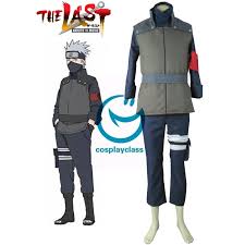 Naruto The Movie The Last Hatake Kakashi Konoha Ninja Uniform Anime Cosplay Costume Cosplayclass Anime Cosplay Costumes Cosplay Anime Naruto Cosplay