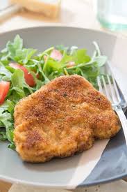 Lean Boneless Pork Chops Are Breaded In Parmesan And Bread Crumbs Then Quickl Boneless Pork Chop Recipes Parmesan Crusted Pork Chops Baked Boneless Pork Chops