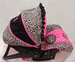 Pink N Cheetah Print Baby Love Kate Baby Baby Car Seats