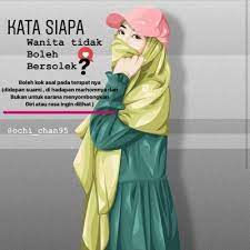 Ohh ya dan jika kalian ingin mengunjungi artikel lain kalian bisa baca baca kami tentang gambar kata kata. Gambar Kartun Muslimah Cantik Kata Kata Cinta Muslimah 825x825 Wallpaper Teahub Io