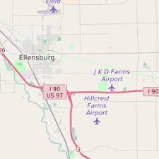 Ellensburg Wa Zip Code Map Map Of All Zip Codes In Ellensburg, Washington - Updated June 2022