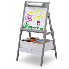 Best practices & activities for preschoolers. Delta Children Classic Kids Whiteboard Dry Erase Easel With Paper Roll And Storage Grey Walmart Com Walmart Com