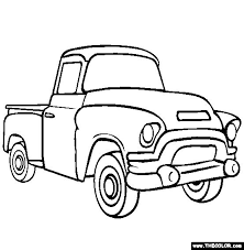 Image Result For Wooden Red Truck Monster Truck Coloring Pages Truck Coloring Pages Little Blue Trucks
