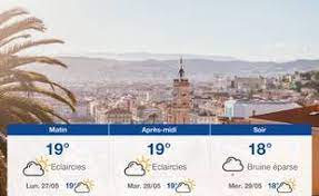 La mer sera très agitée à houleuse dans le golfe de gabes. Meteo Nice Previsions Du Dimanche 26 Mai 2019