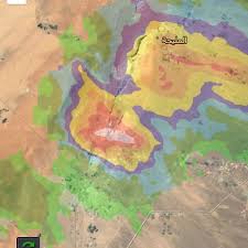 شبكة أجواء الامارات رادار غيث يرصد خلية بردية على الفاية Instagram Posts Instagram Map