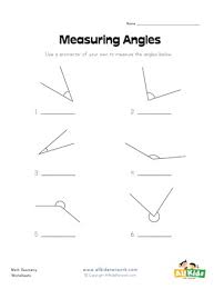 Maybe you would like to learn more about one of these? Measuring Angles Worksheet 2 All Kids Network