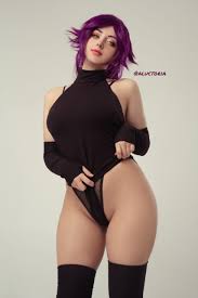 Yoruichi cosplay by Aluctoria – Nude Sexy Cosplay Photos – 308 - Thotflix