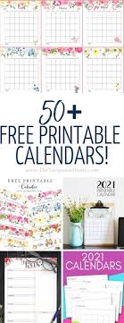 Download free printable 2021 calendar as word calendar template. 50 Free Printable Calendars For 2021 The Turquoise Home