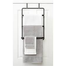 This rack is a perfect solution for smaller bathrooms with limited wall space. Over The Door Towel Rack Kmartnz