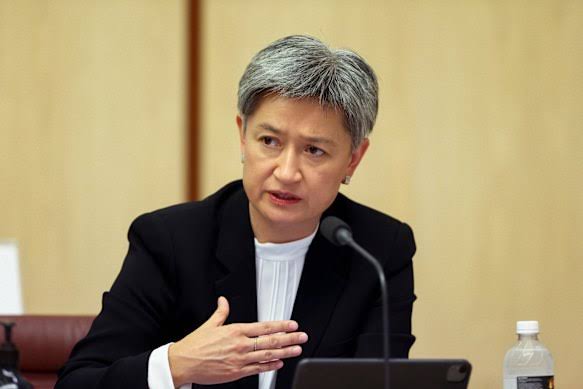 Penny Wong says government 'wildly out of step' with the US on Taiwan