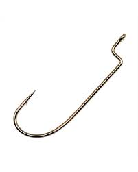 50pcs saltwater fishing o'shaughnessy jig hooks high carbon steel long shank chemeical tip barbed. Worm Offset Shank O Shaughnessy Bend Gamakatsu Usa Fishing Hooks