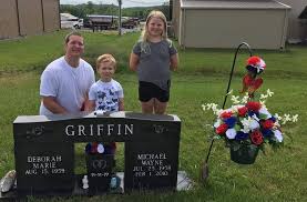 🙏A memorial of roses and sunflowers is growing outside of Spencer ...