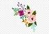 Background Rustic Flowers