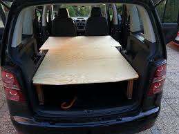 Pin En Living Built In Vw Touran Camper