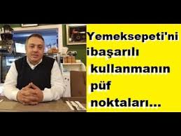 Aybitpos Yemeksepeti Ayarlari Ve Siparis Islemleri Youtube