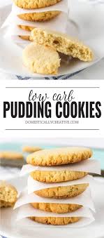 The Best Low Carb Pudding Cookies Recipe Low Carb Cookies Recipes Low Carb Cookies Keto Cookie Recipes