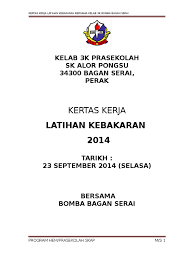 Kertas cadangan program kecemerlangan pmr dan spm. Kertas Kerja 3k
